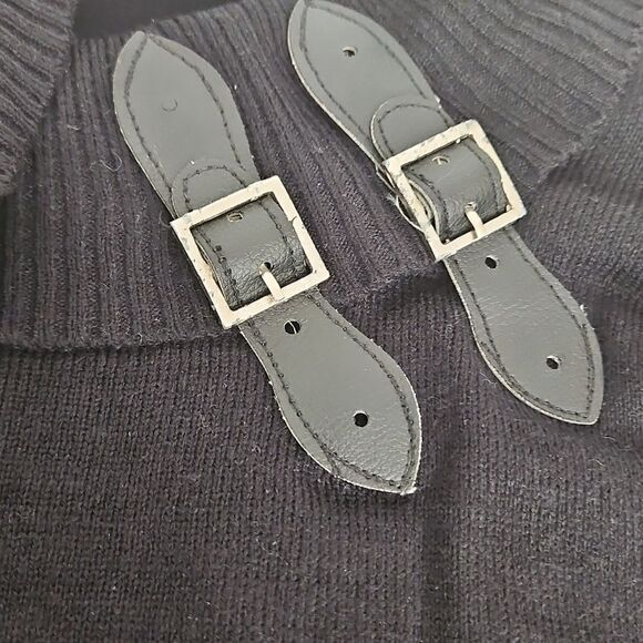 Magazine Women's Long Sleeves Sweater Small Black - Picture 12 of 16